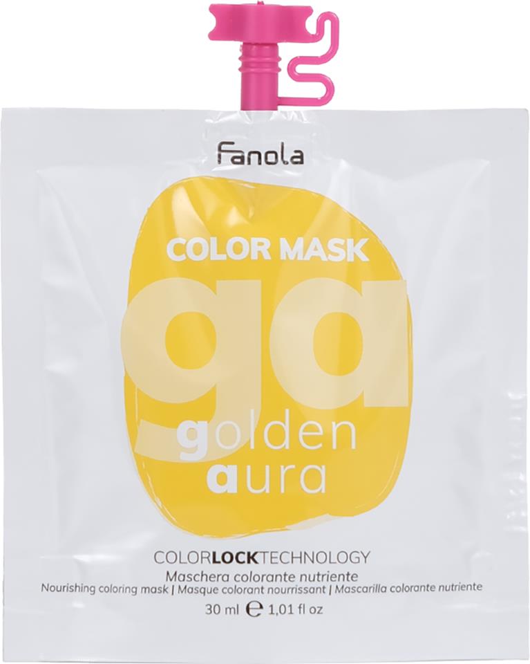 Fanola Color Mask Nourishing Colouring Mask Golden Aura 30 ml