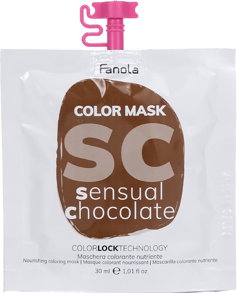 Fanola Color Mask Nourishing Colouring Mask Sensual Chocolate 30 ml