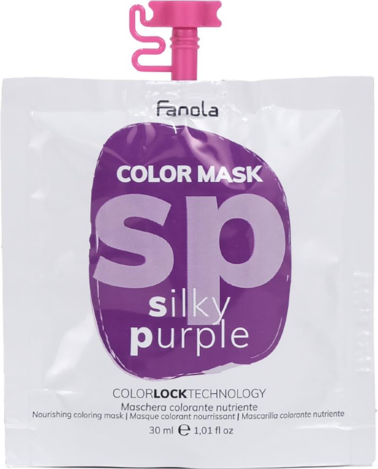 Fanola Color Mask Nourishing Colouring Mask Silky Purple 30 ml