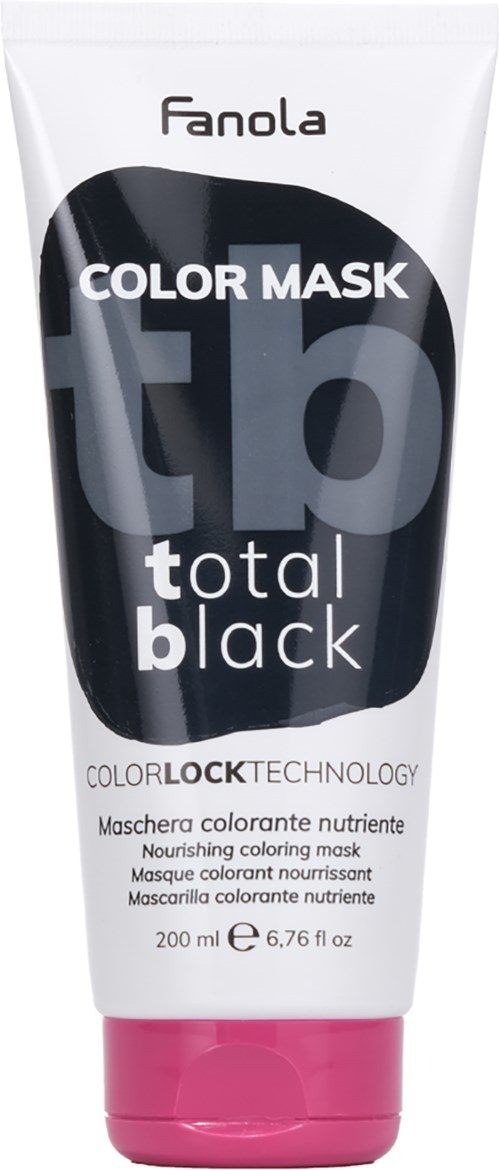 Fanola Fanola Color Mask Nourishing Colouring Mask Total Black