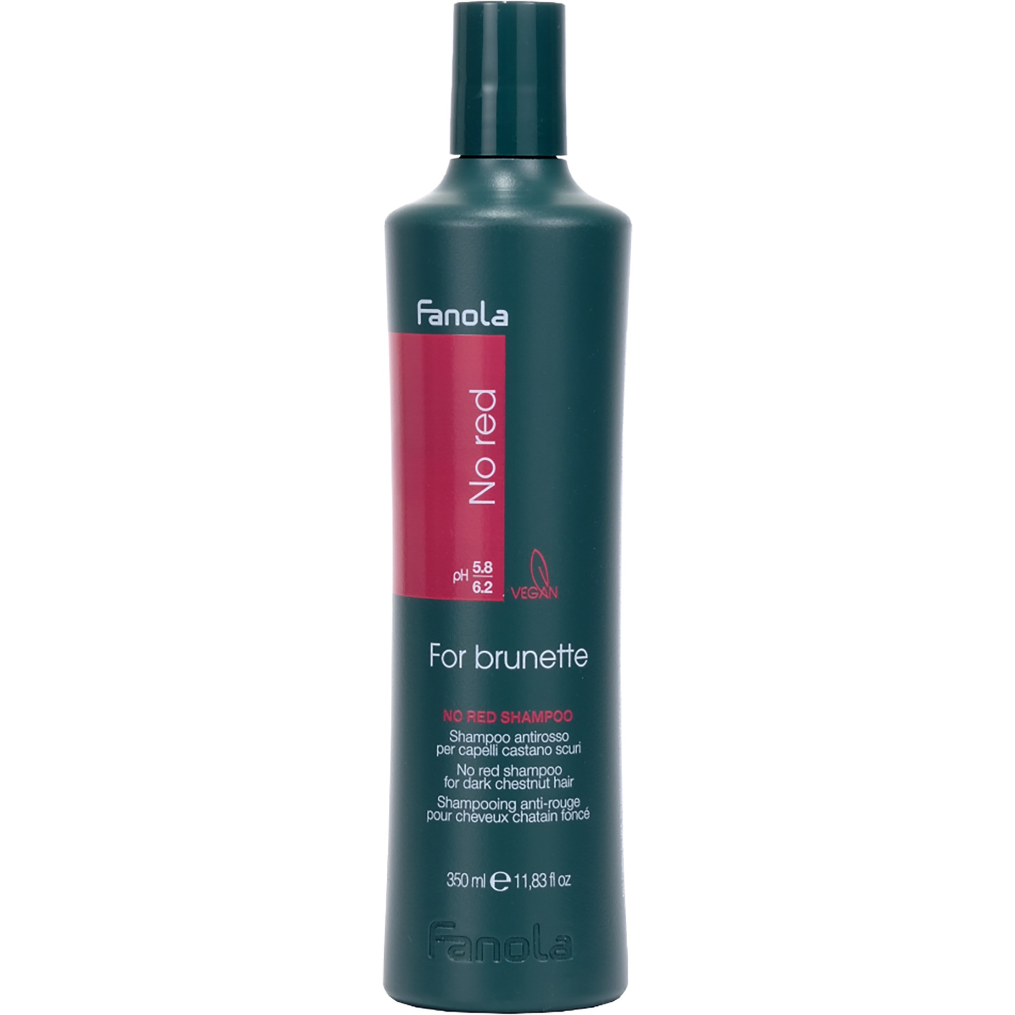 Fanola No Red Shampoo For Dark Chestnut Hair 350 ml