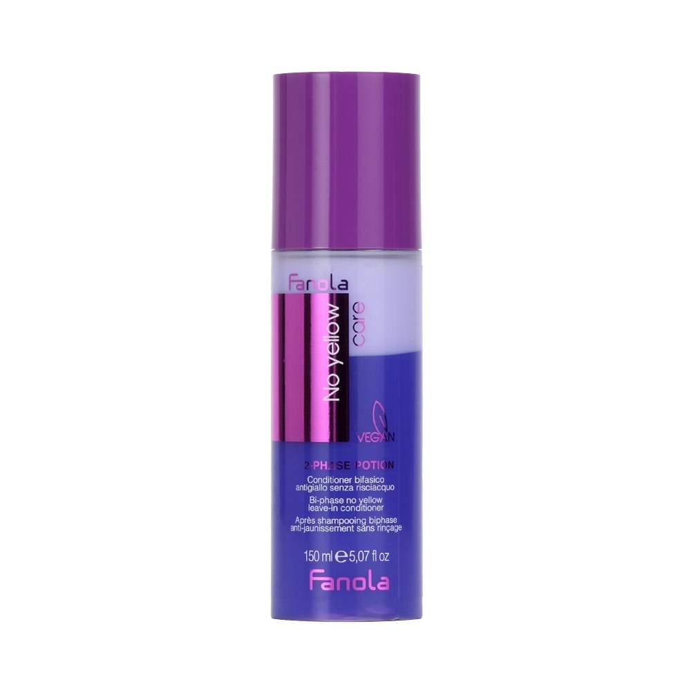 Fanola Fanola No Yellow Care 2-Phase Potion Bi-Phase Leave-In Conditioner 150 ml
