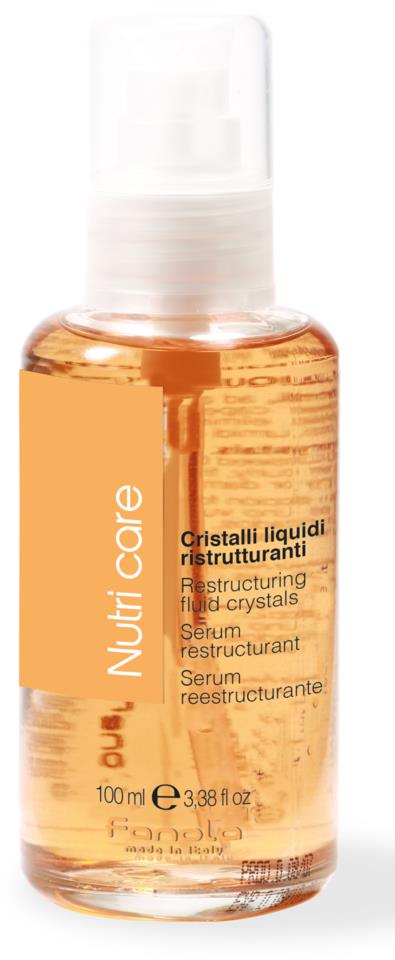 Fanola Nutri Care Restructuring Liquid Crystals (Orange) 100ml