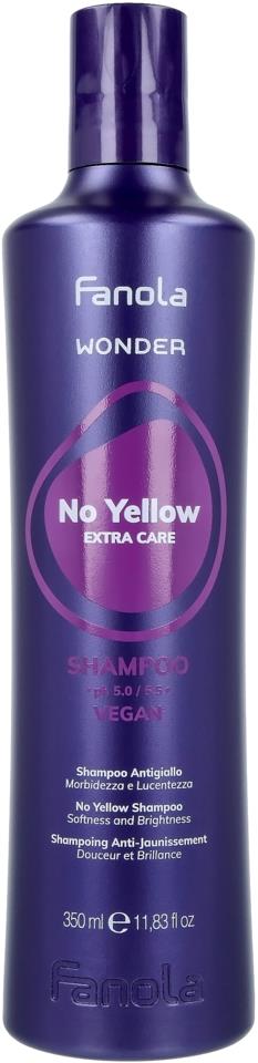 Fanola Wonder No Yellow Shampoo Softness And Shine 350 ml