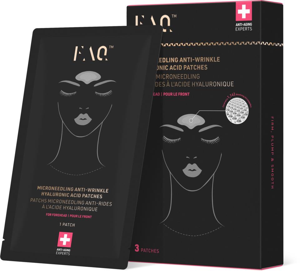FAQ™ Microneedling Anti-Wrinkle Hyaluronic Acid Patches For Forehead