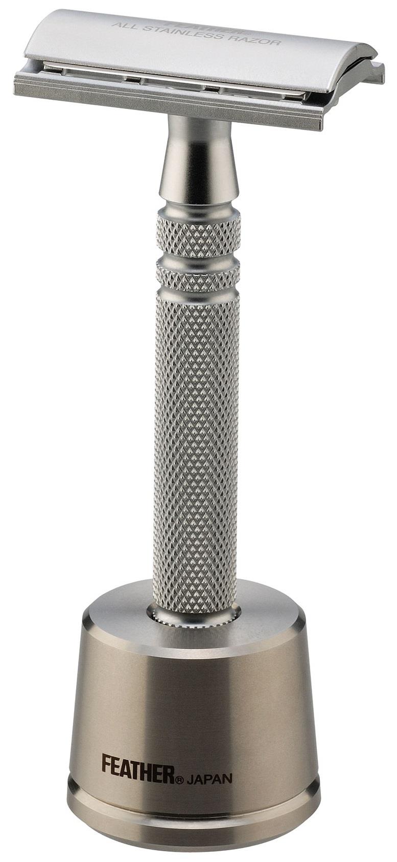 Feather All Stainless Double Edge Razor AS-D2S 1 pcs | lyko.com