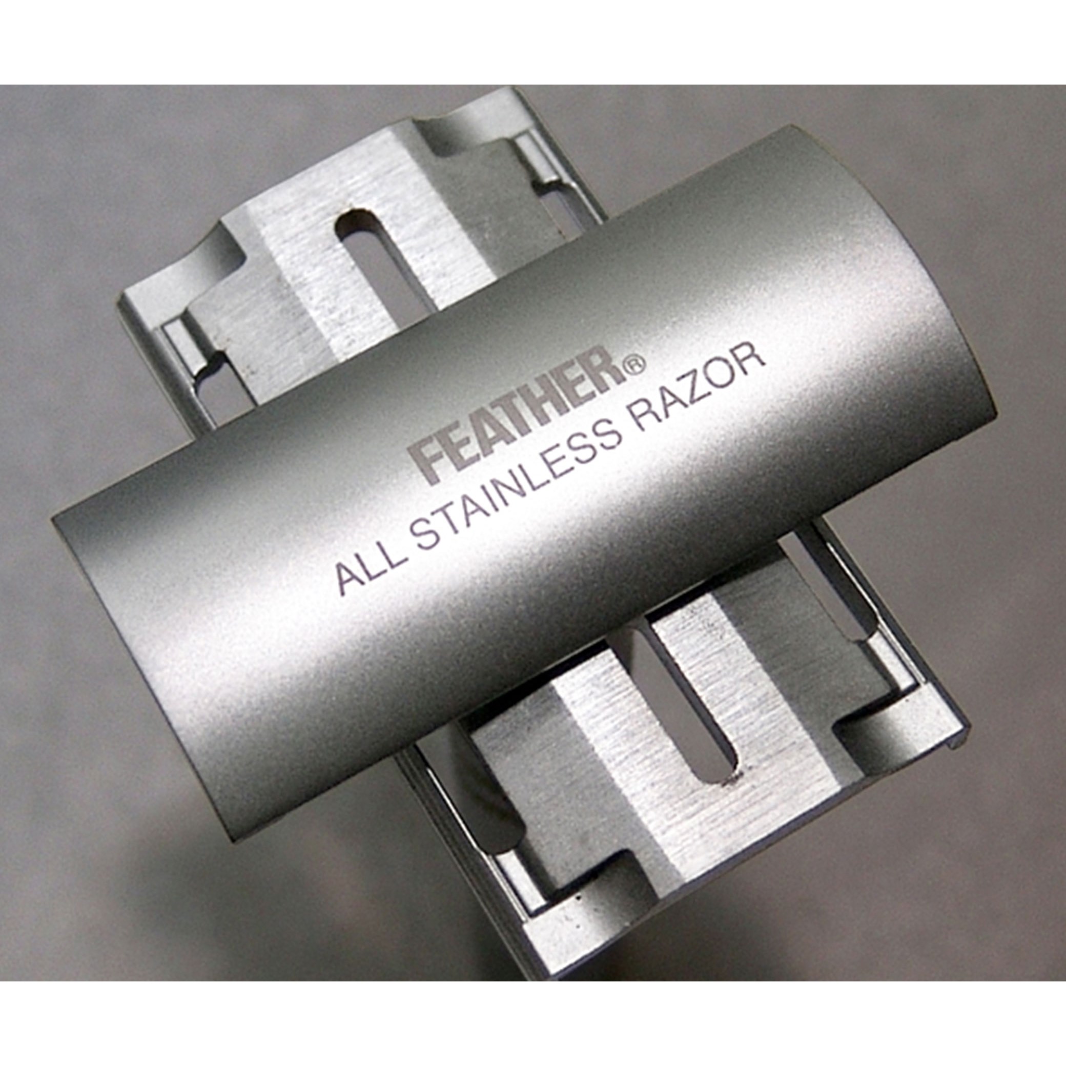 Alternativ bild 1 för Feather All Stainless Double Edge Razor AS-D2S 1 st