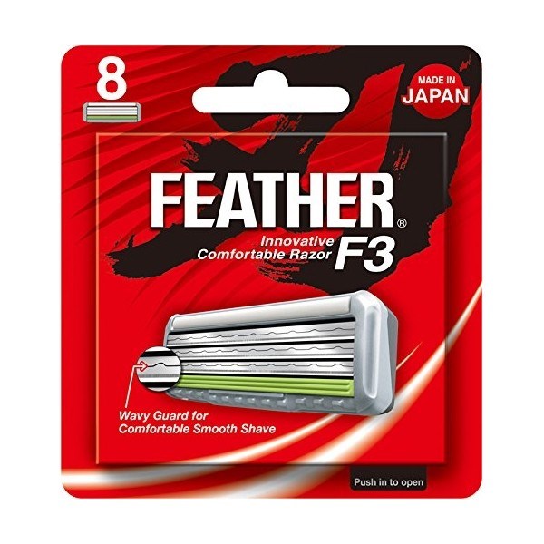 Läs mer om Feather F3 rakblad 8-p