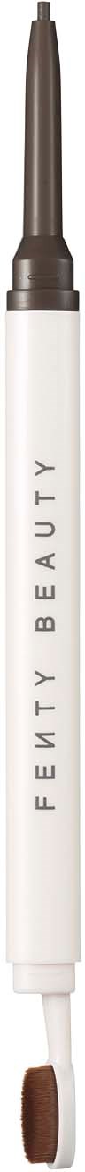 En vit makeup-penna med en brun spets och märket "FENTY BEAUTY".