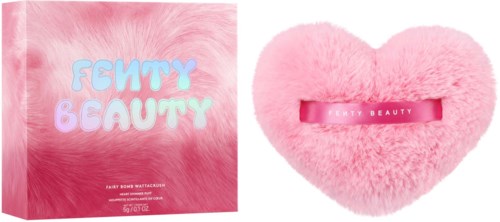 Fenty Beauty Limited Edition Fairy Bomb Wattacrush Heart-Shaped Shimmer Puff