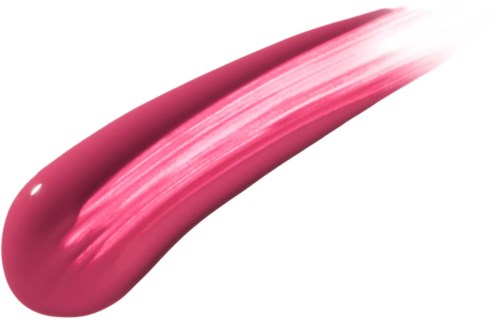 Pinkki kiiltävä raidoitus tai raapaisu, jossa kiiltävät raidat muuttuvat tummemmasta vaaleampaan pinkkiin.