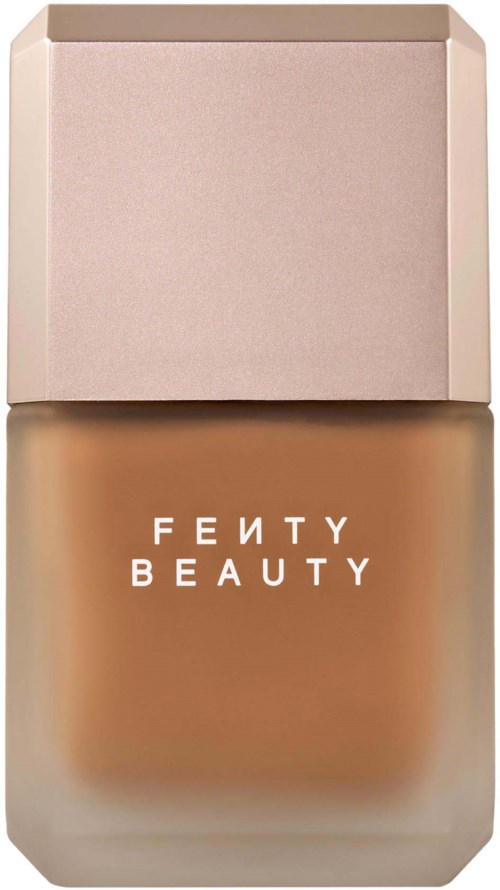 Fenty Beauty-förpackning med beige lock och tydlig etikett som visar märket.