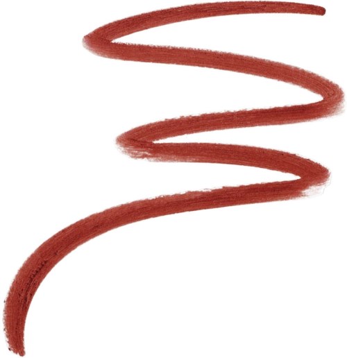 En brun, spiralformad linje som ser ut som en spiralfjäder på en vit bakgrund.