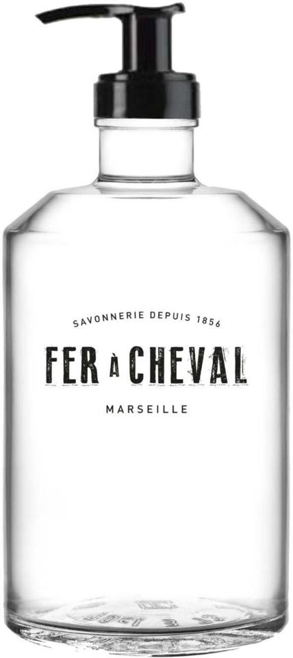 Fer à Cheval Empty glass bottle with pump