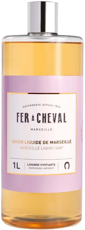 Fer à Cheval Marseille Liquid Soap Refill Energising Lavender 1000 ml