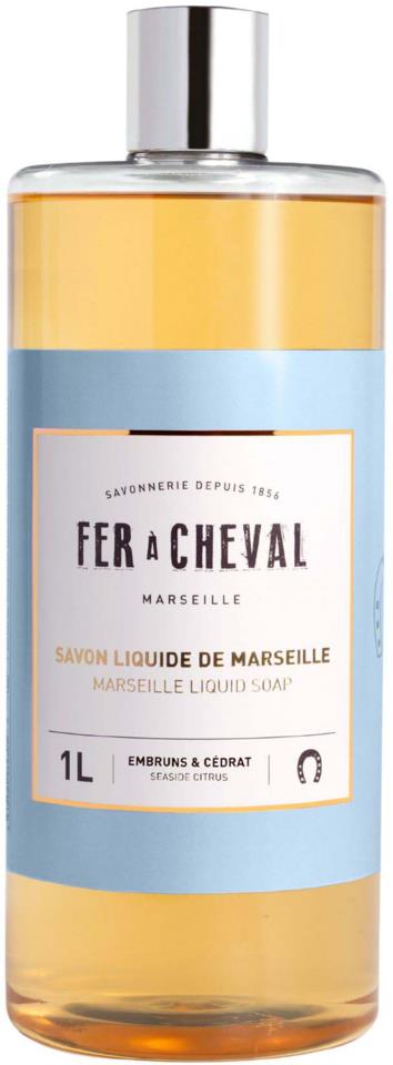 Fer à Cheval Marseille Liquid Soap Refill Seaside Citrus 1000 ml