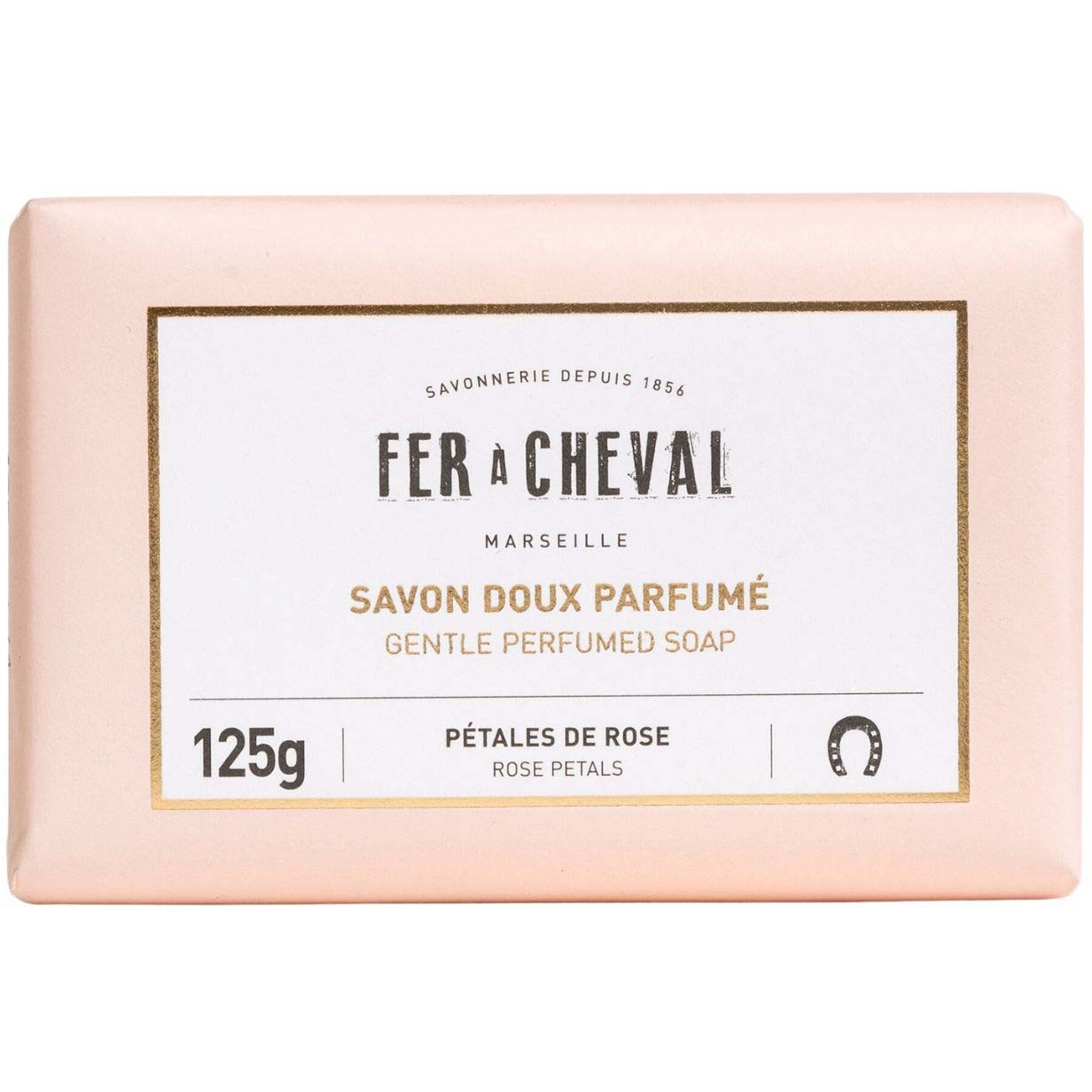 Läs mer om Fer à Cheval Rose Petals Solid Soap 125 ml