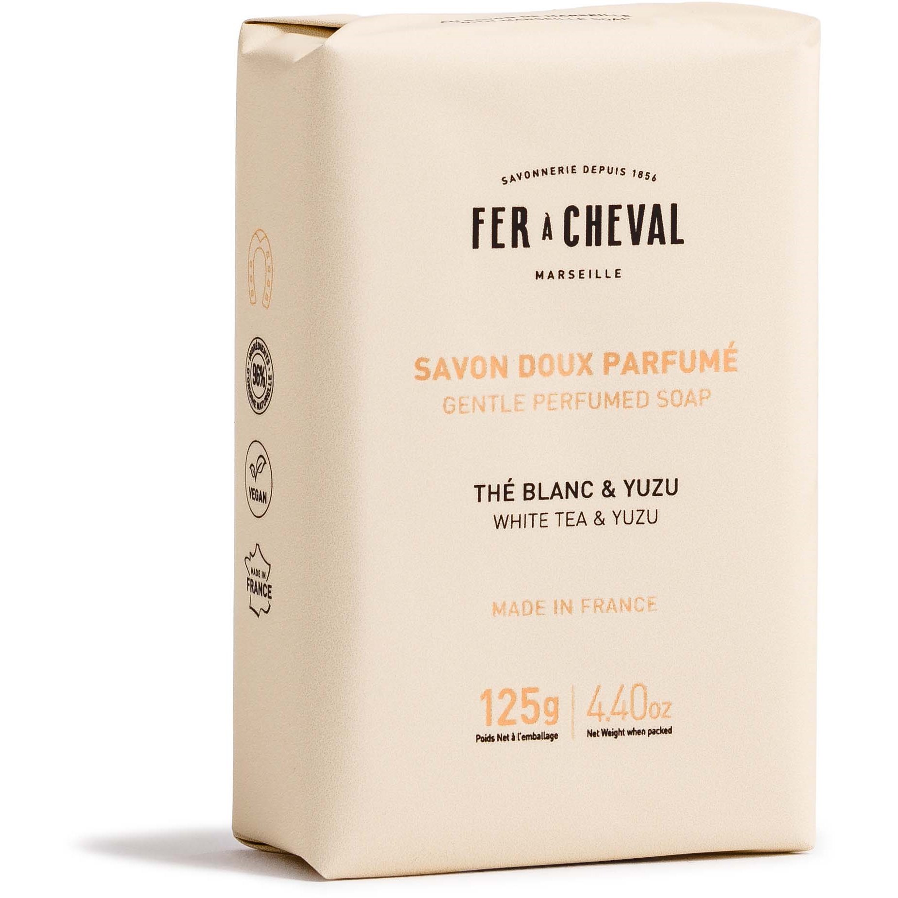 Fer à Cheval Tea & Yuzu Solid Soap 125 stk