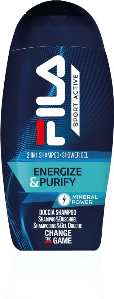 FILA Sport Active Shower 2in1 Energize & Purify 250 ml