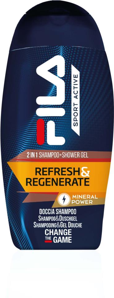 FILA Sport Active Shower 2in1 Refresh & Regenerate 250 ml
