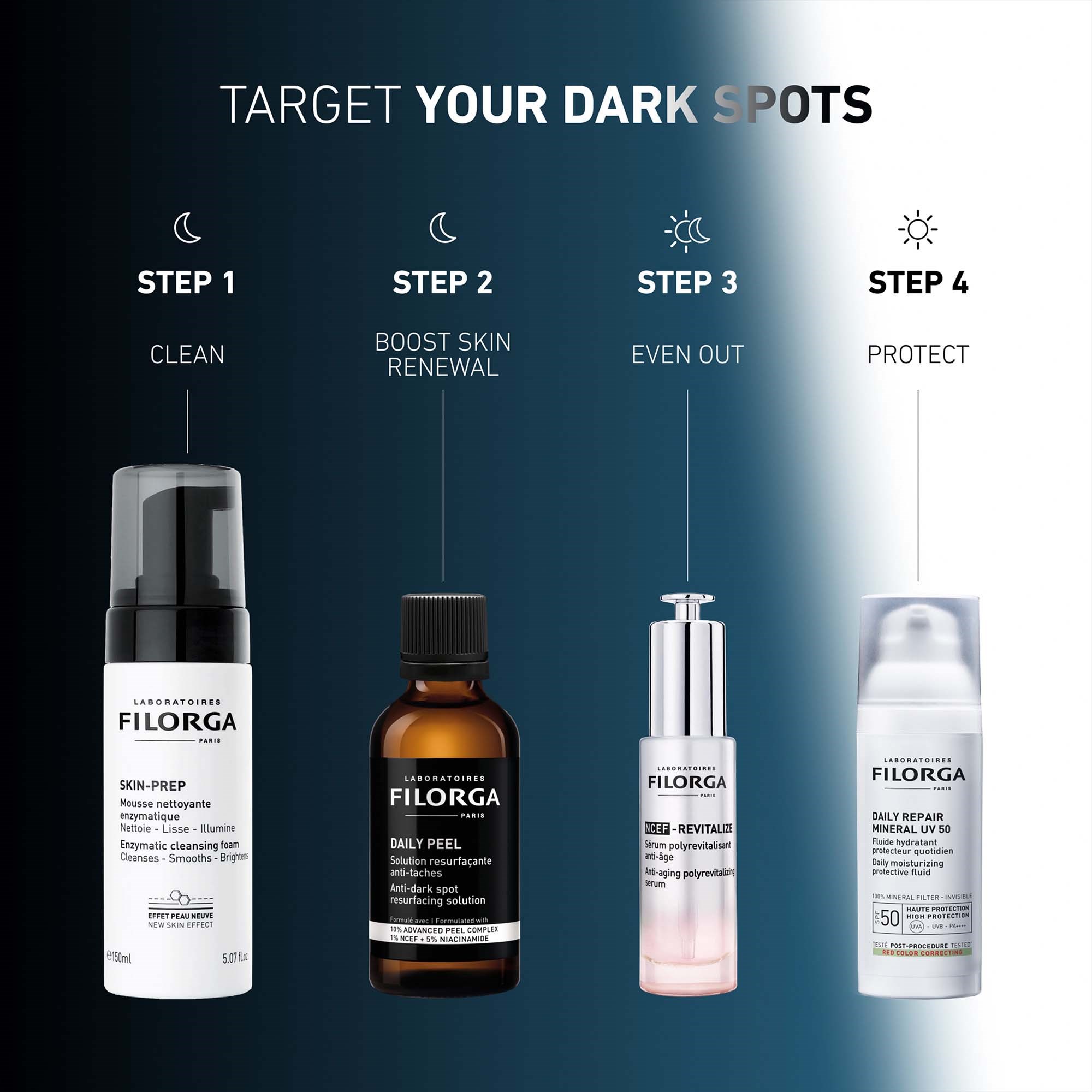 FILORGA Daily Peel Anti-Dark Spot Resurfacing Solution 50 ml (obrázok 7)