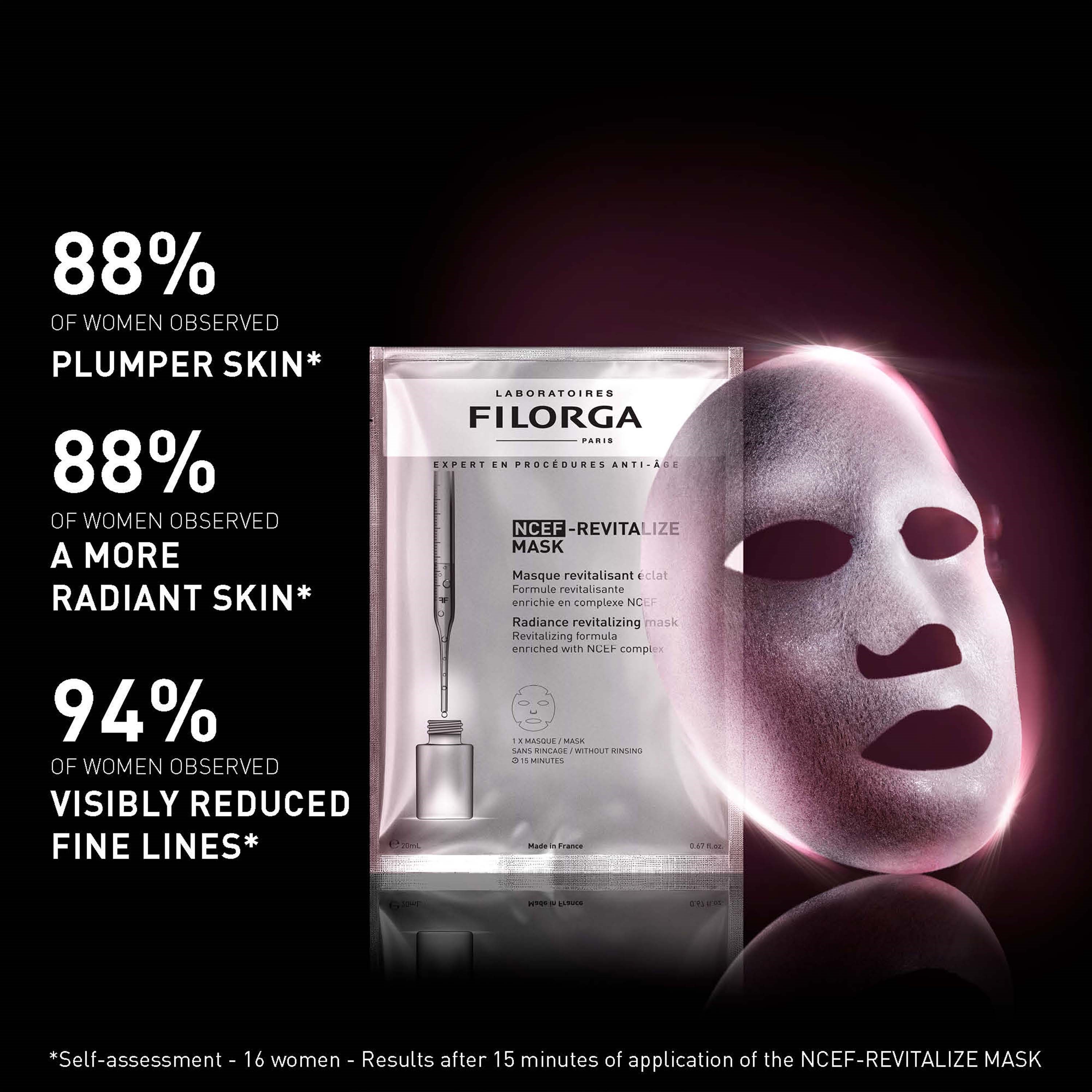 FILORGA NCEF-Revitalize Revitalizing Radiance Mask 20 ml (obrázok 3)