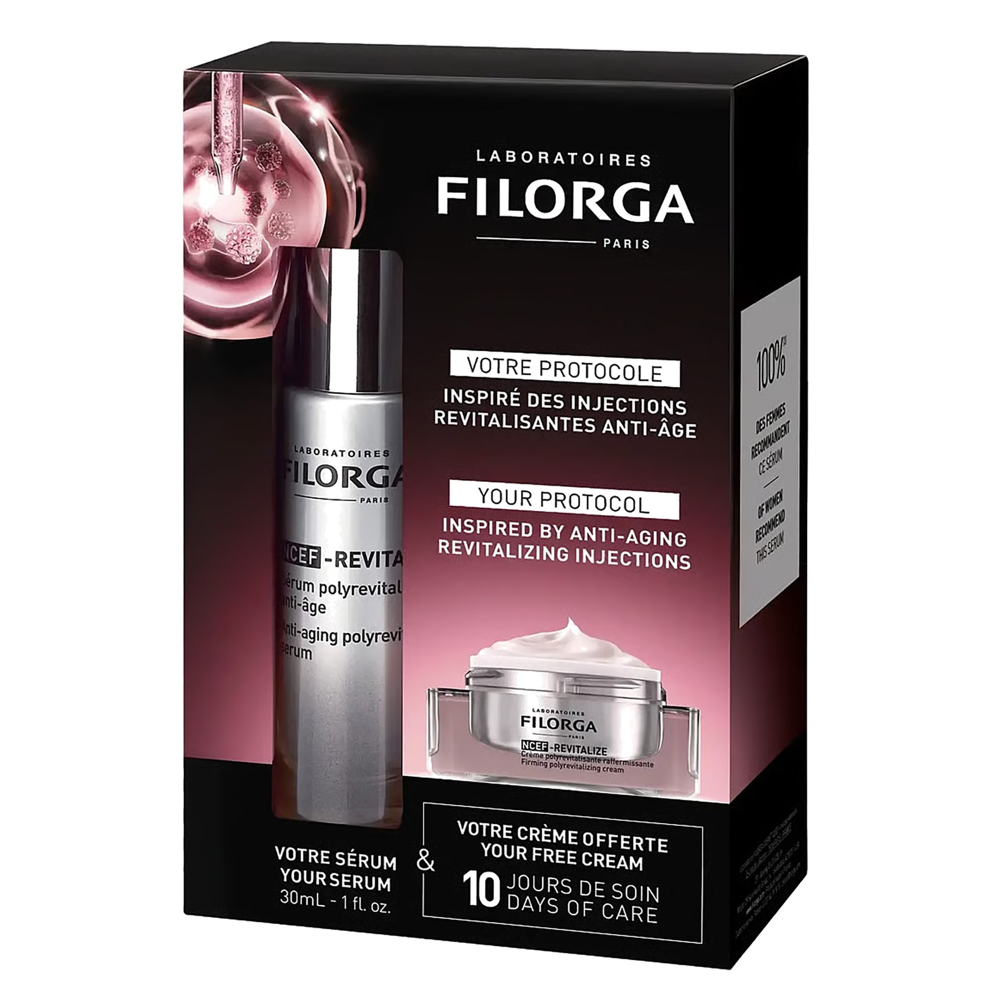 FILORGA NCEF-Revitalize Serum 30 ml & Cream 15 ml Co-pack
