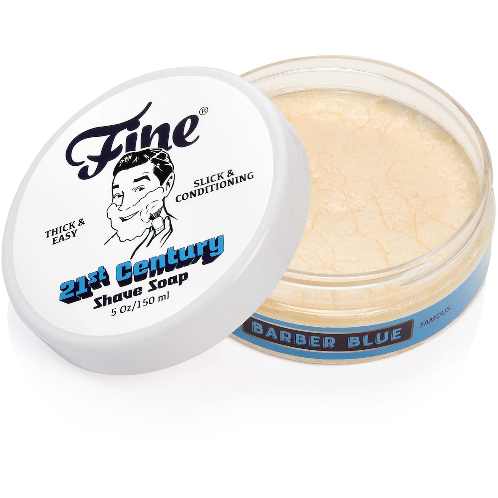 Läs mer om Fine Accoutrements Barber Blue Shaving Soap 150 ml