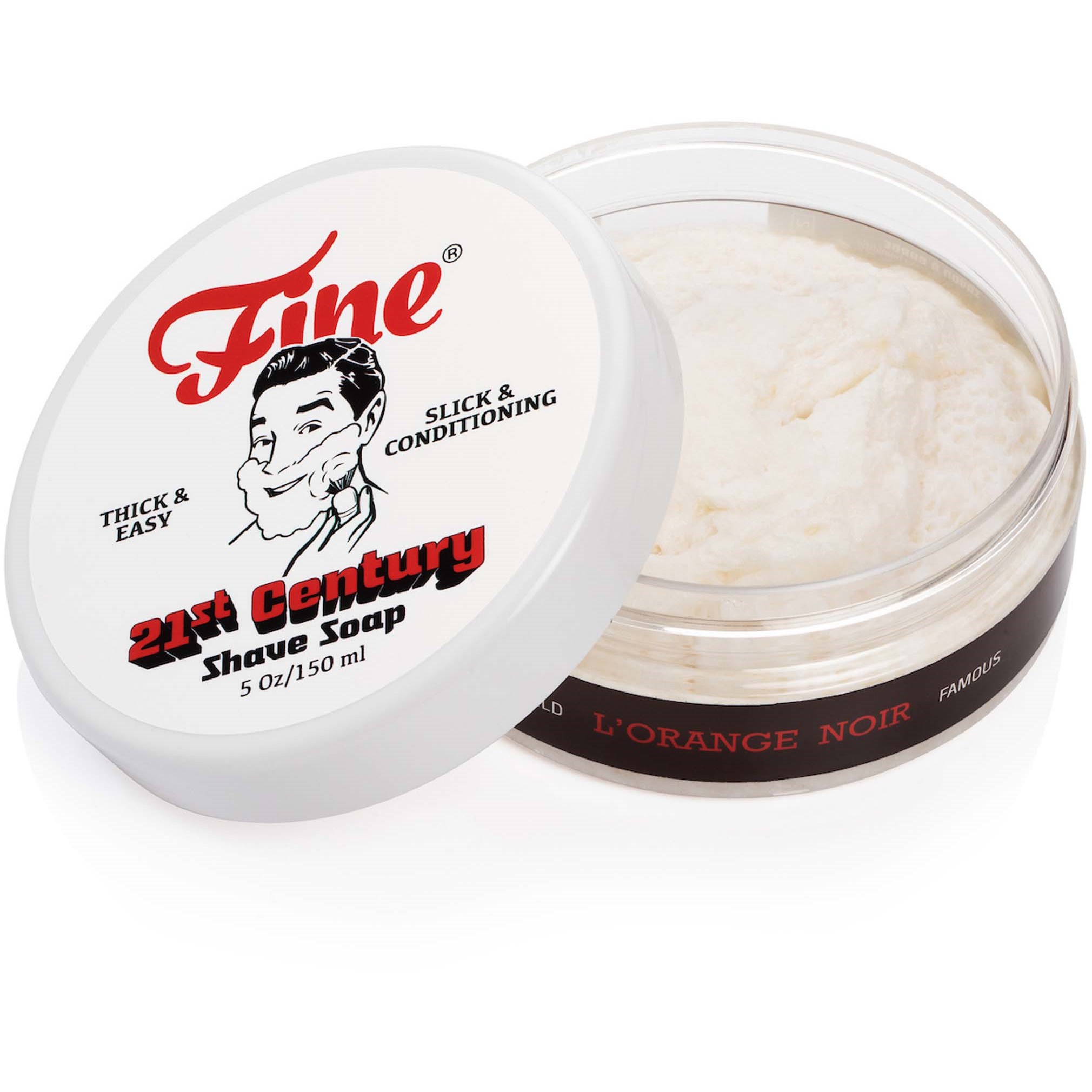 Läs mer om Fine Accoutrements Lorange Noir Shaving Soap 150 ml