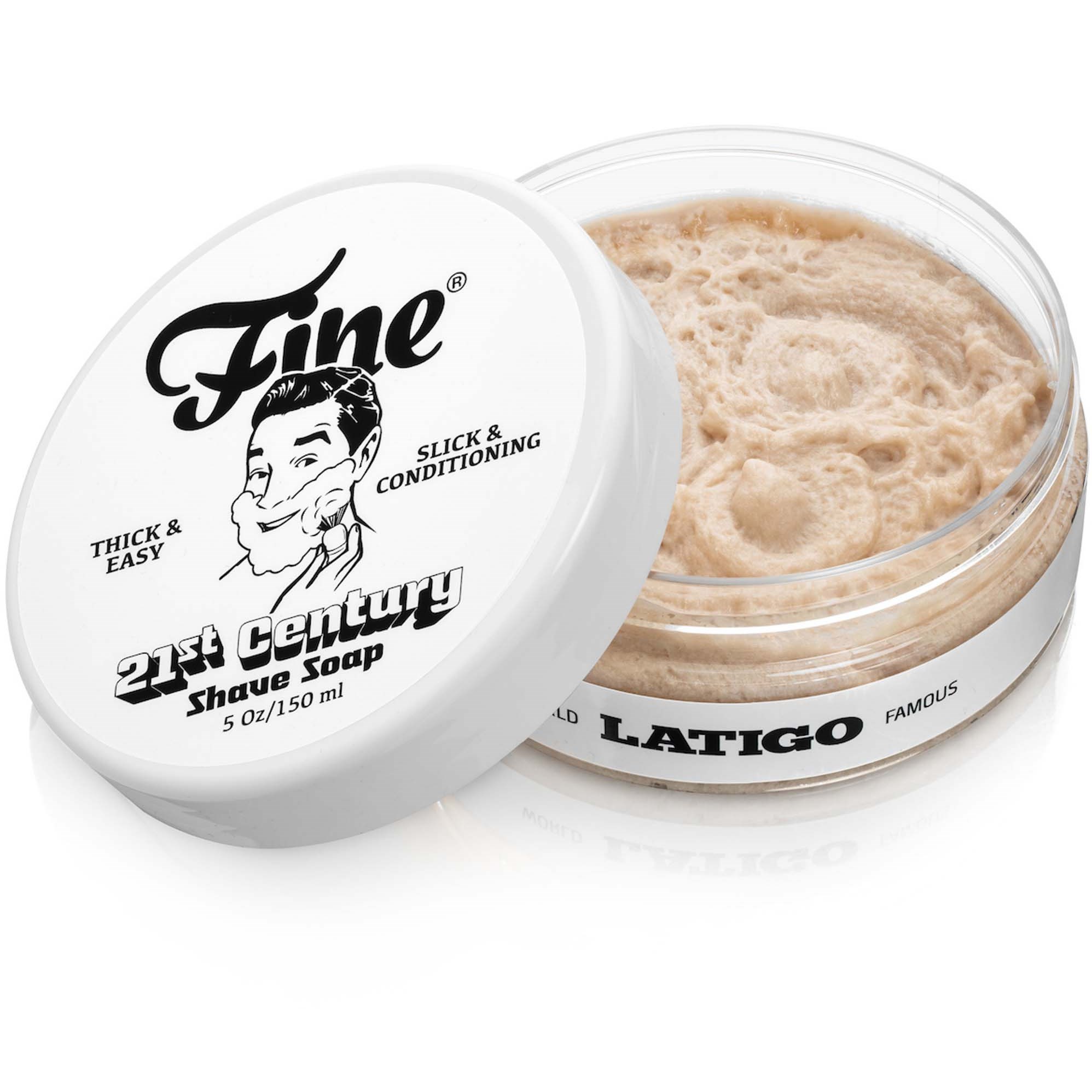 Läs mer om Fine Accoutrements Latigo Shaving Soap 150 ml