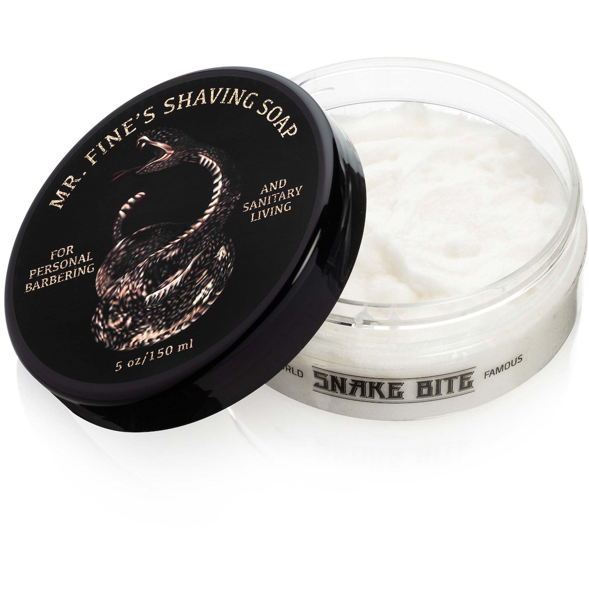 Läs mer om Fine Accoutrements Snake Bite Shaving Soap 150 ml
