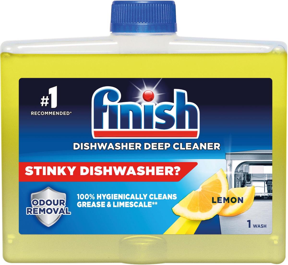 Finish Machine Cleaner Dishwasher Lemon 250 ml