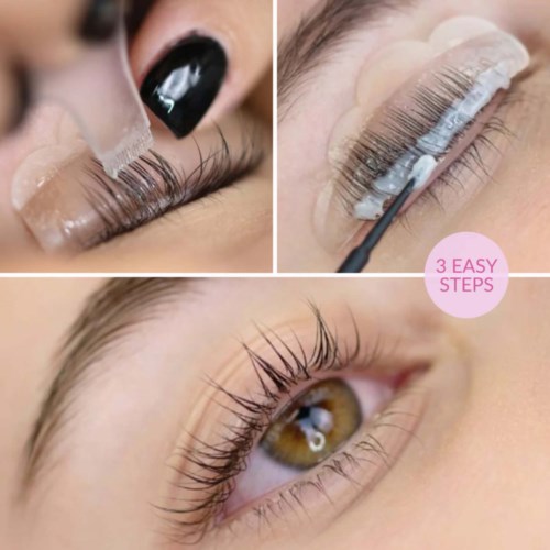 Средство для ламинирования ресниц Fleeky Lash Lift Kit с эффектом подкручивания — фото 4