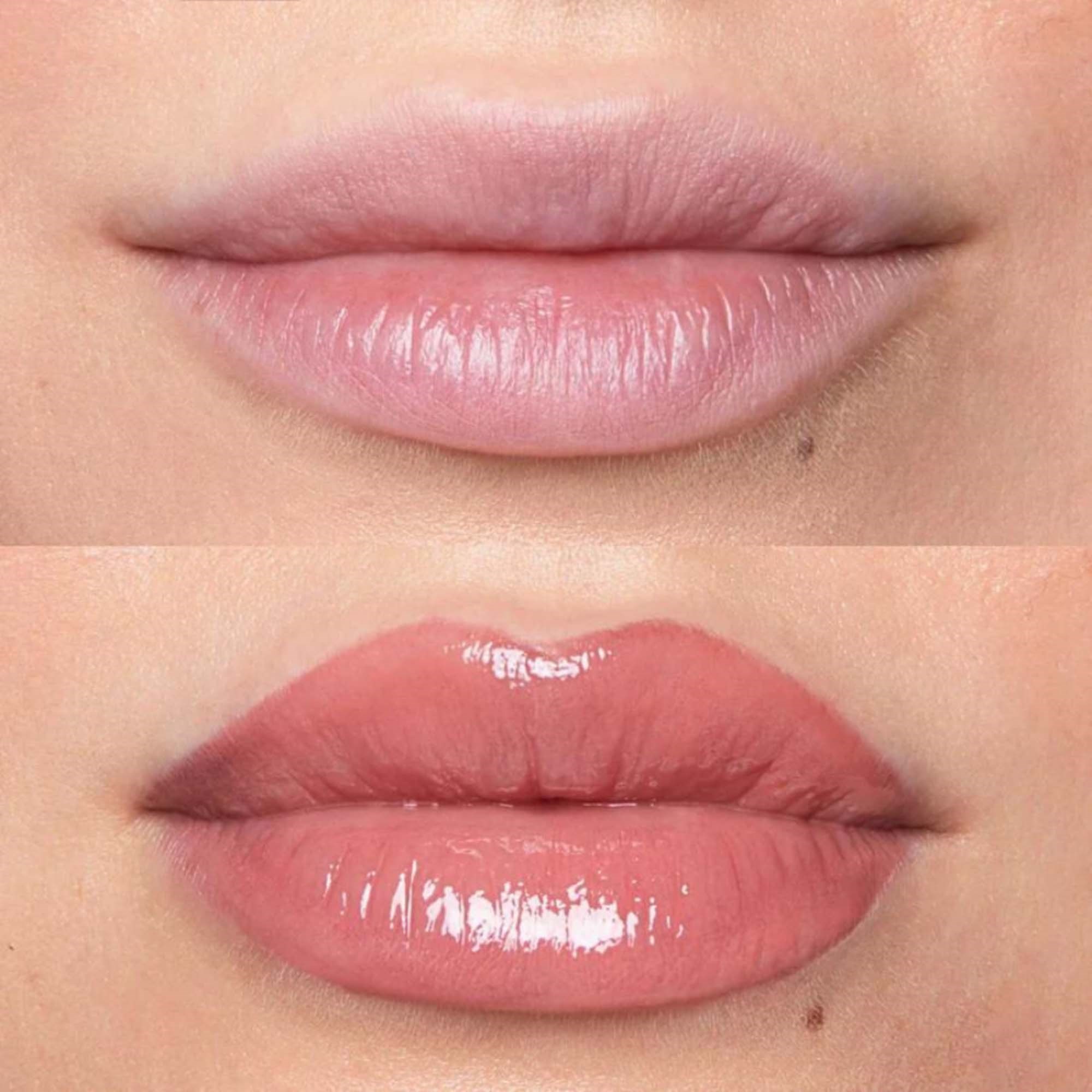 Fleeky Plumpy Lip Gloss #1 Rose Nude (obrázok 4)