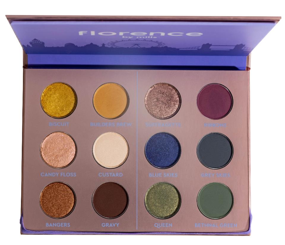 Florence By Mills All eyes on London Eyeshadow Palette 10g