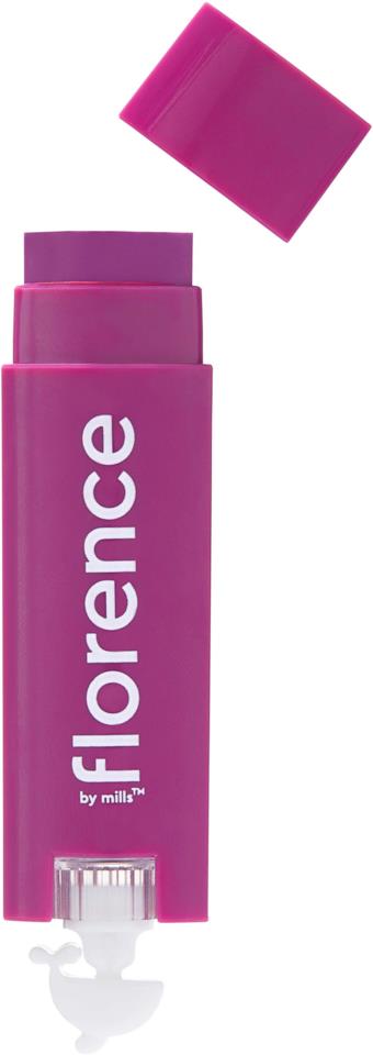 Florence By Mills Oh Whale! Lip Balm Plum Dragon Fruit and Grape 4,5 g