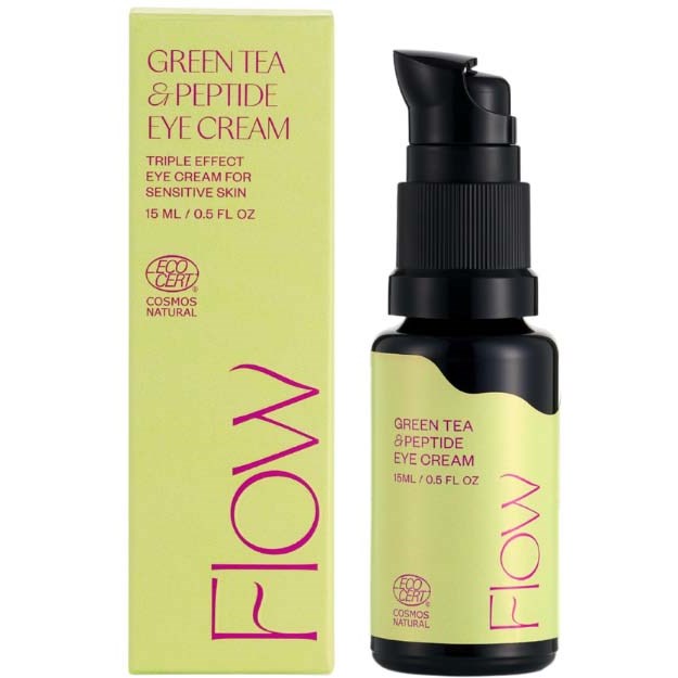 Flow Cosmetics Green Tea & Peptide Eye Cream 15 ml