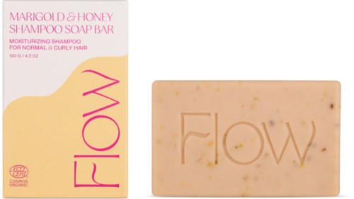 Flow Cosmetics Marigold & Honey Shampoo Soap Bar 120 g