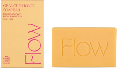 Flow Cosmetics Orange & Honey Soap Bar 120 g