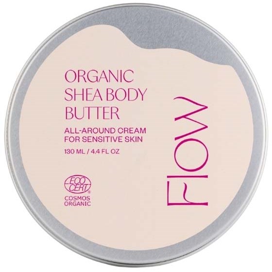 Flow Cosmetics Organic Shea Body Butter 130 ml