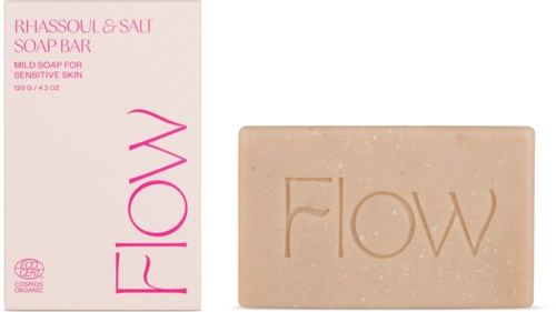 Flow Cosmetics Rhassoul & Salt Soap Bar 120 g