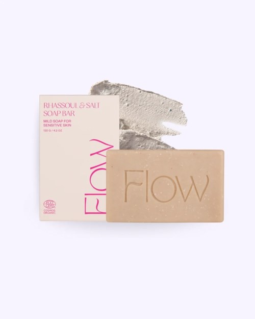 Flow Cosmetics Rhassoul & Salt Soap Bar 120 g