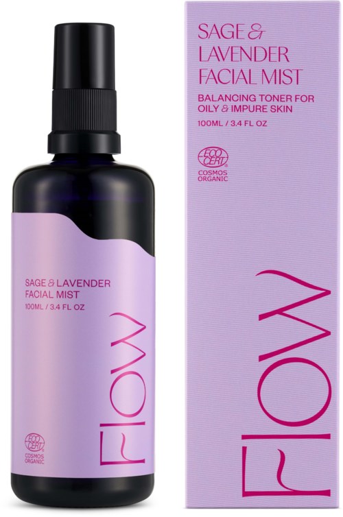 Flow Cosmetics Sage & Lavender Facial Mist 100 ml