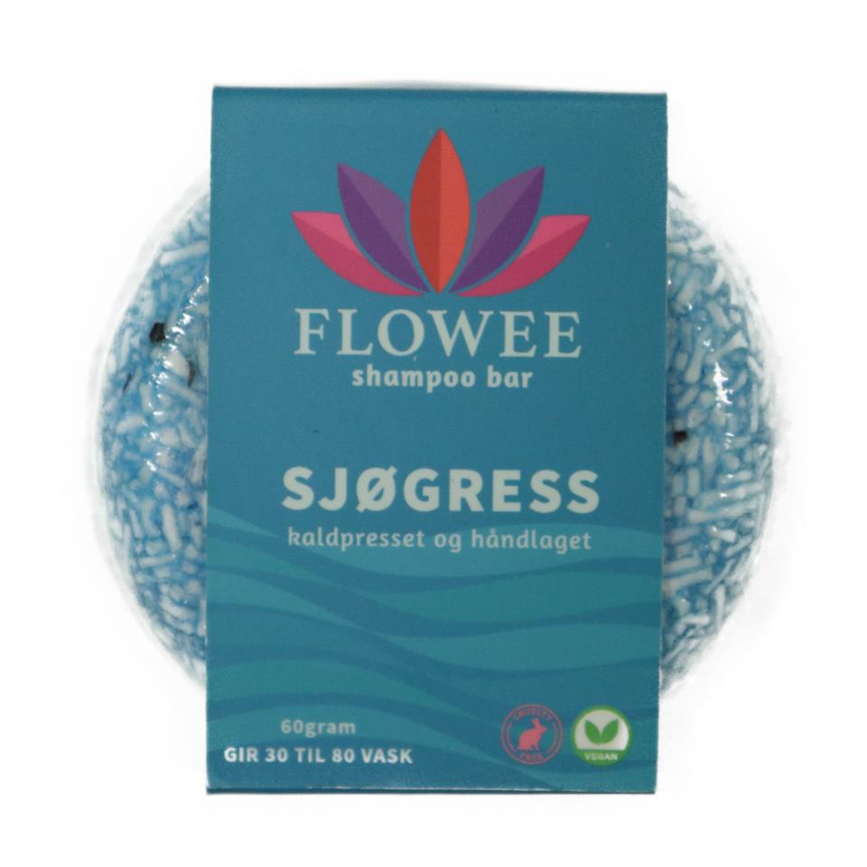 Flowee Shampoo Bar - Sjøgress 60g