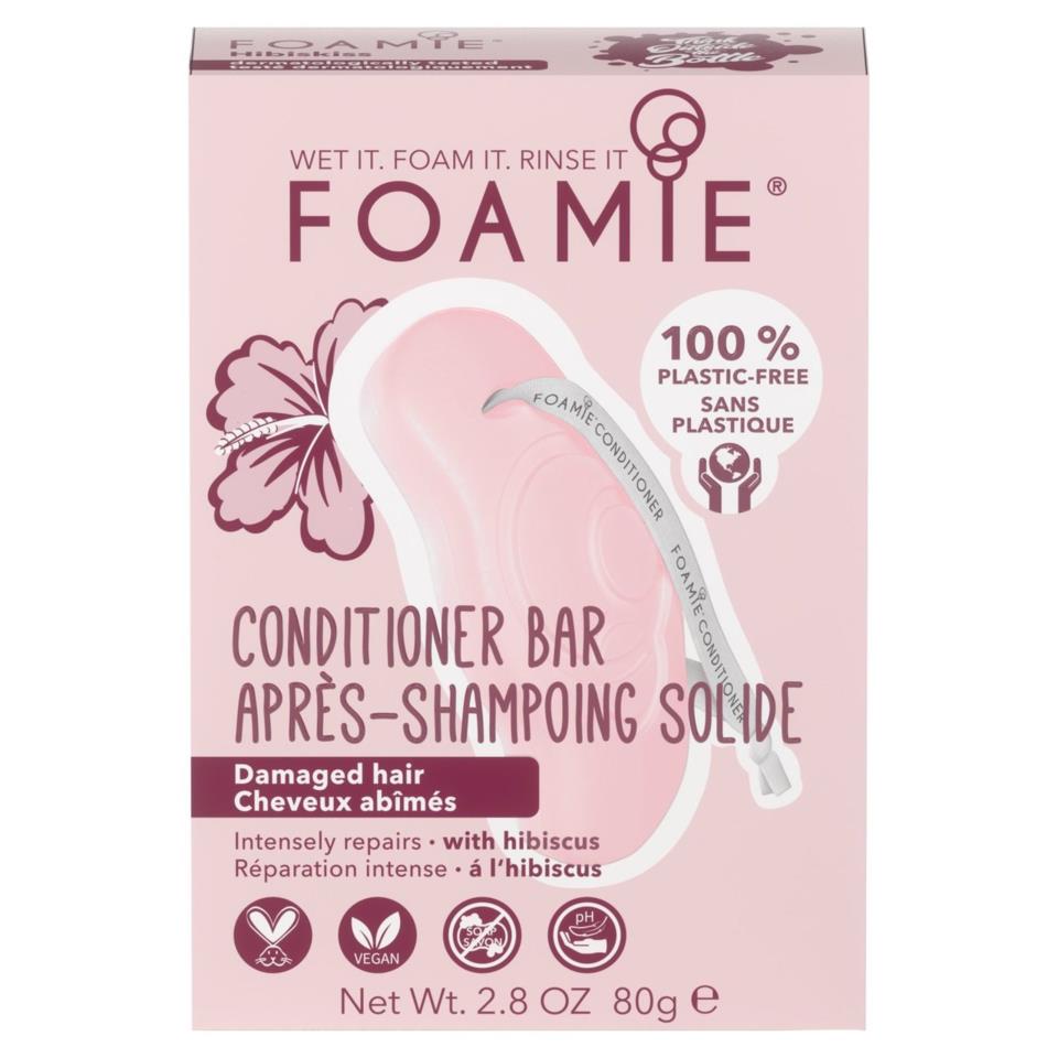 Foamie Conditioner Bar Hibiskiss (for damaged hair)