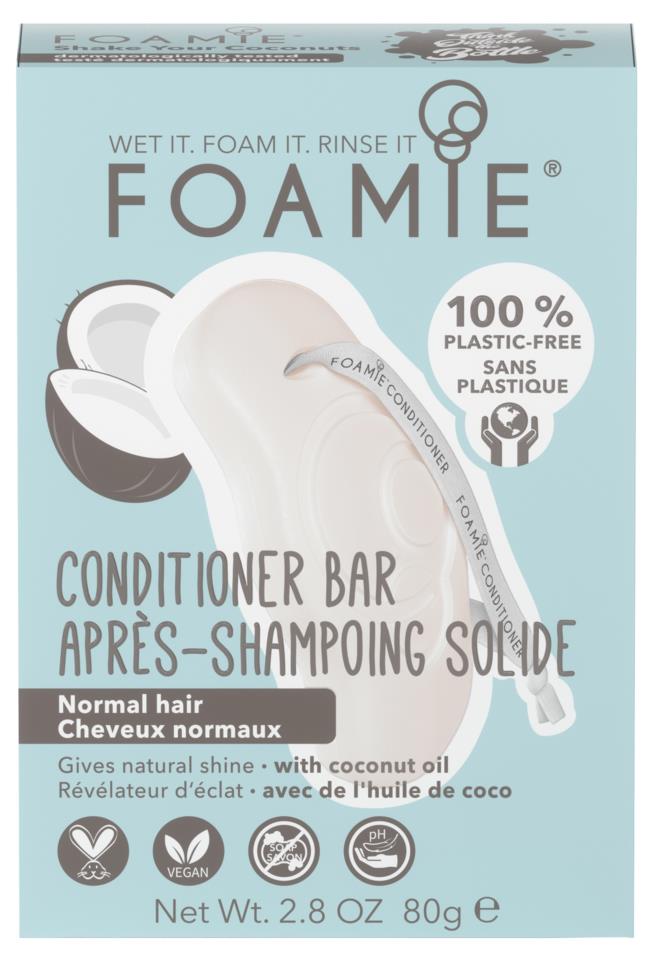 Foamie Conditioner Bar Shake Your Coconuts (for normal hair)
