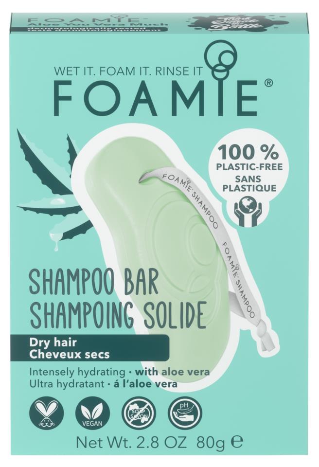 Foamie Shampoo Bar Aloe You Vera Much