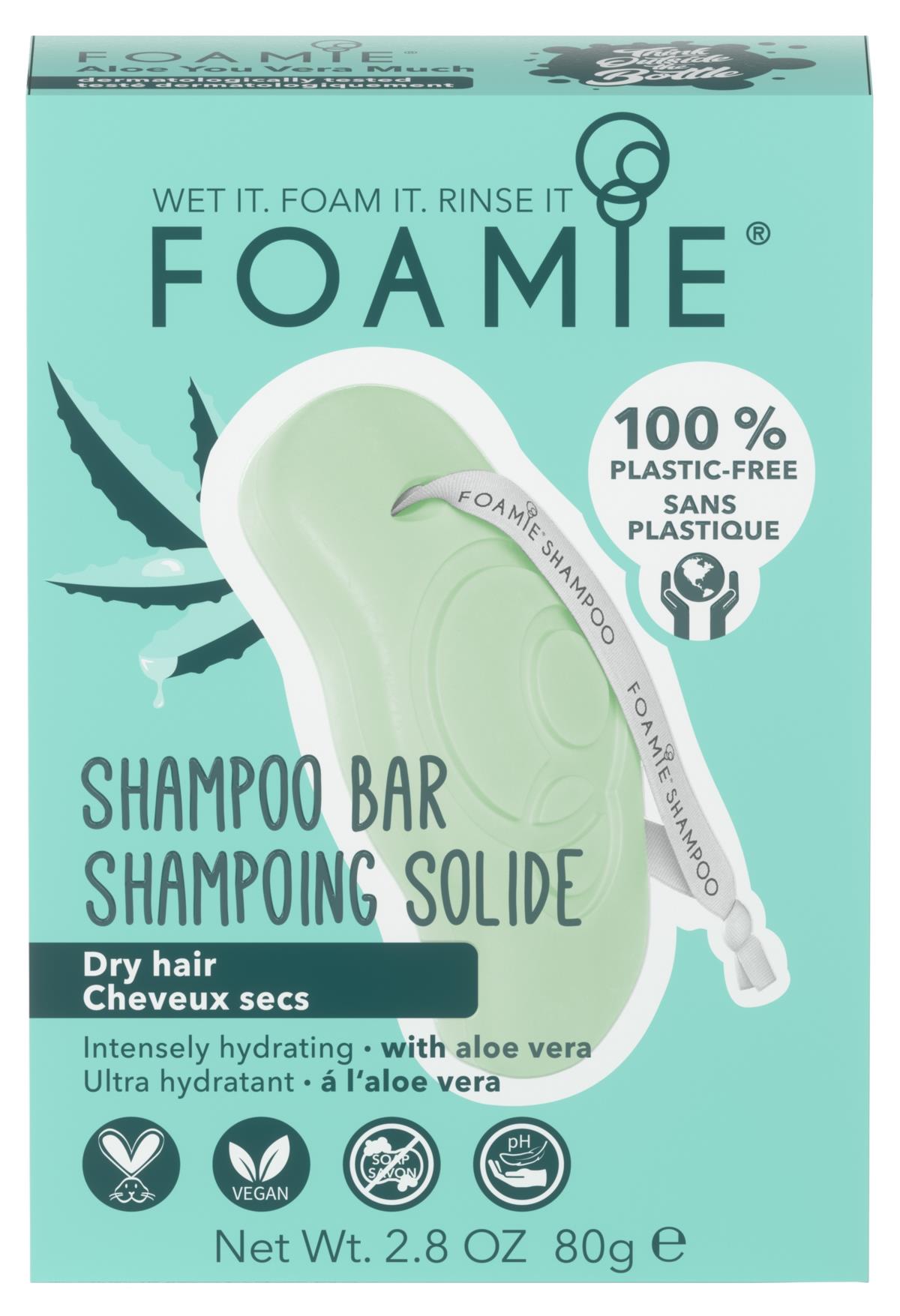 Foamie Shampoo Bar Aloe You Vera Much 80 g | lyko.com