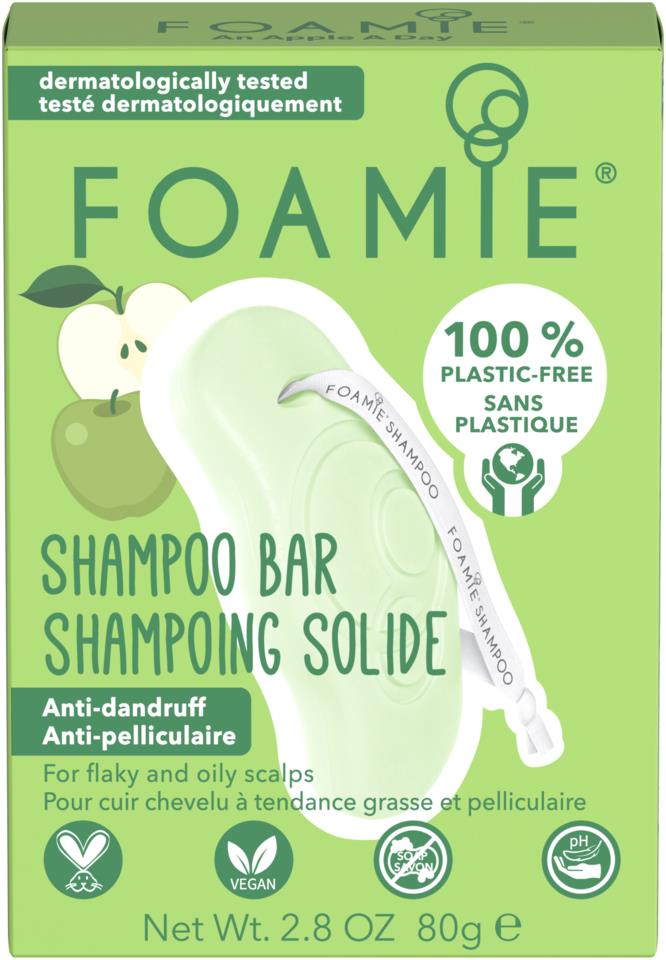 FOAMIE Shampoo Bar An Apple A Day (for sensitive scalp)