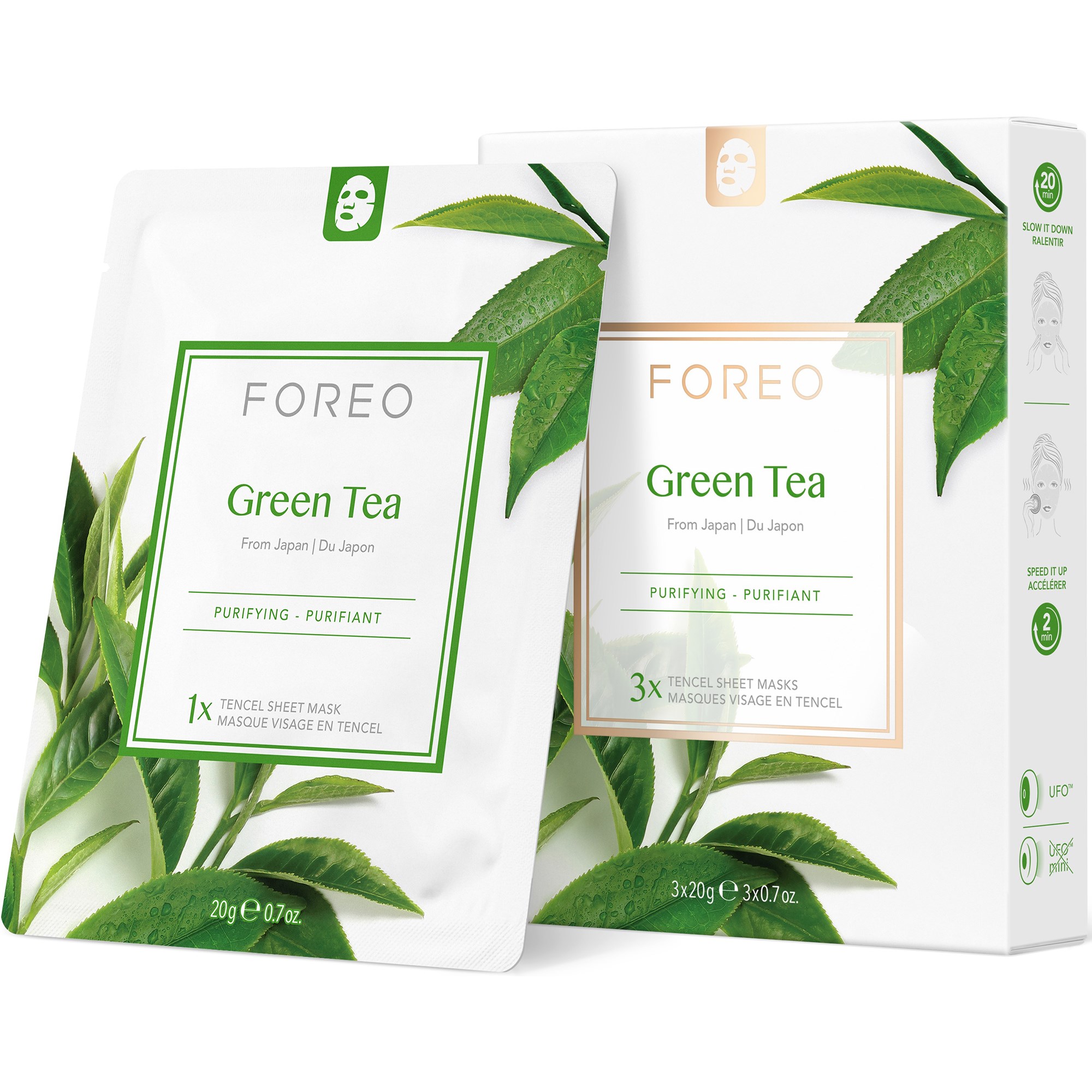 Läs mer om FOREO Farm to face Green Tea x3
